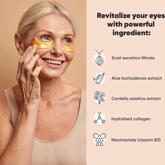 Collagen Eye Mask & Under Eye Patches - Picture 2 of 10